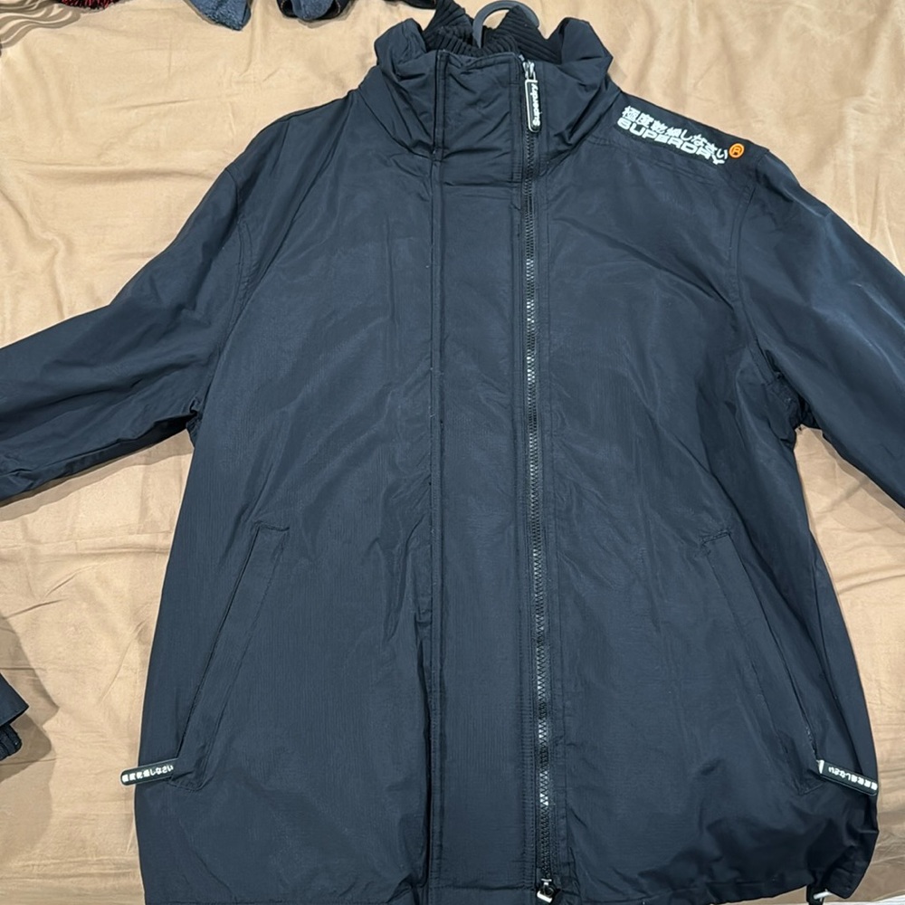 XL Superdry BLK jacket